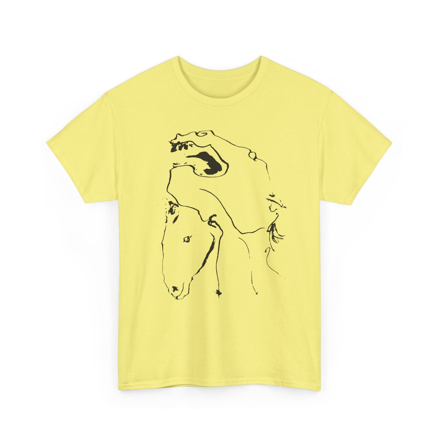 1961 horses lithograph by pablo ruiz picasso custom edit tshirt