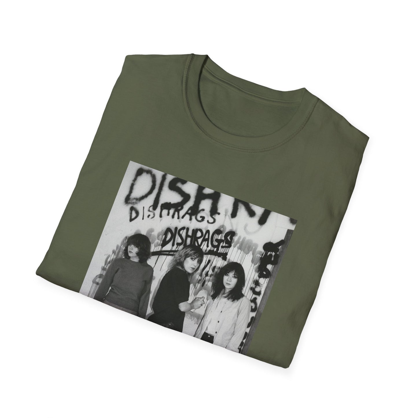 canadian punk band the dishrags photo tshirt
