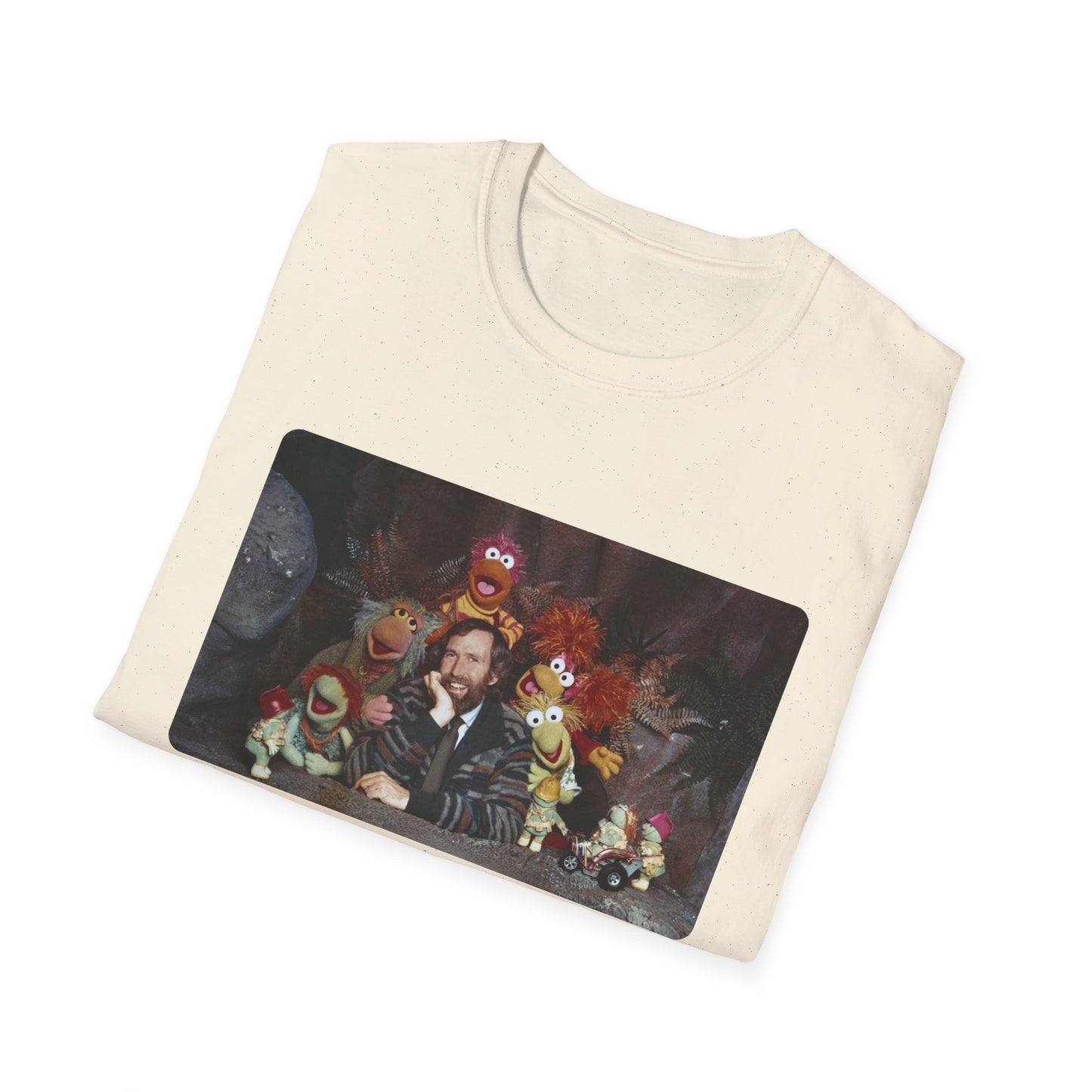 jim henson and the fraggles photo tshirt