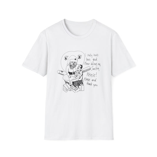 original drawing 1988 christmas at pee wee's playhouse tshirt