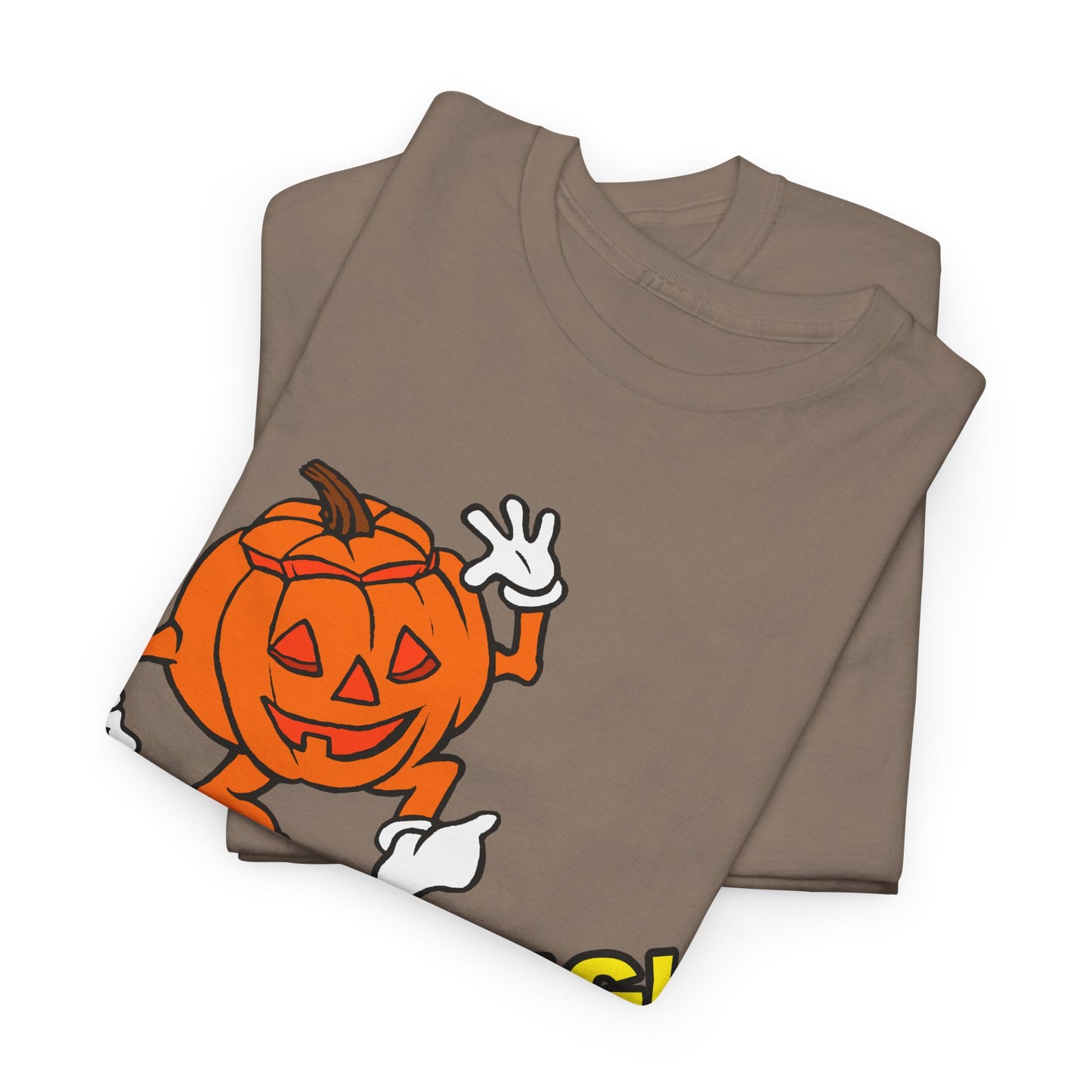 old tv commercial halloween pumpking guy not long custom reproduction tshirt
