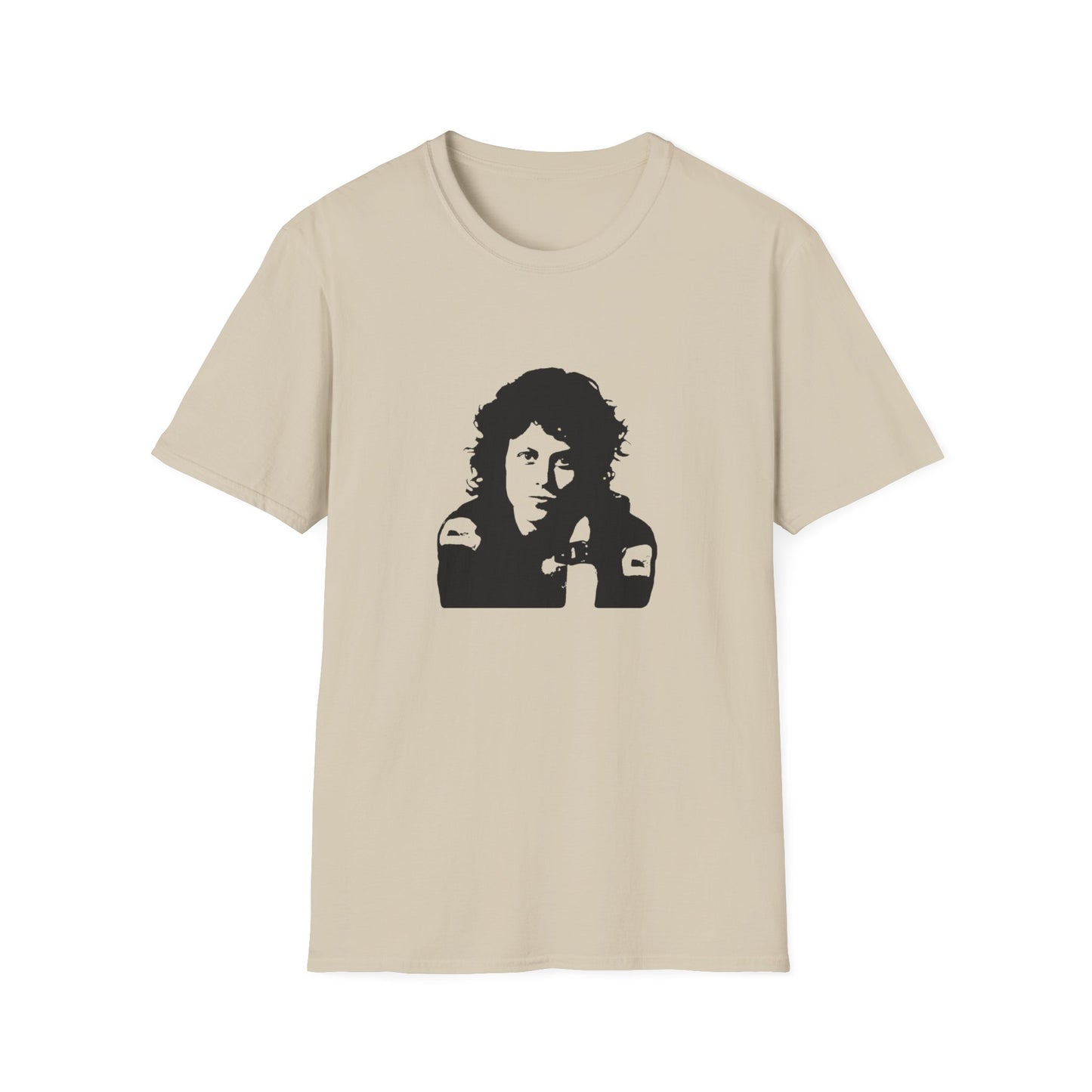 lieutenant ripley from alien 1979 stencil in black tshirt