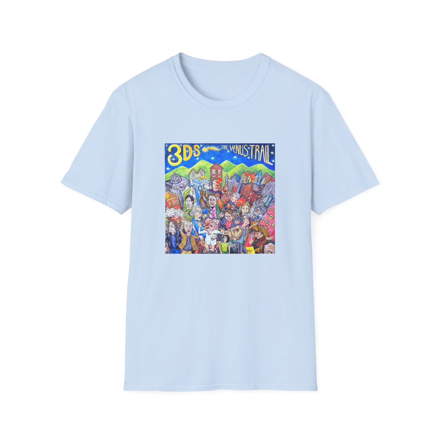 the 3d's 1993 the venus trail album tshirt