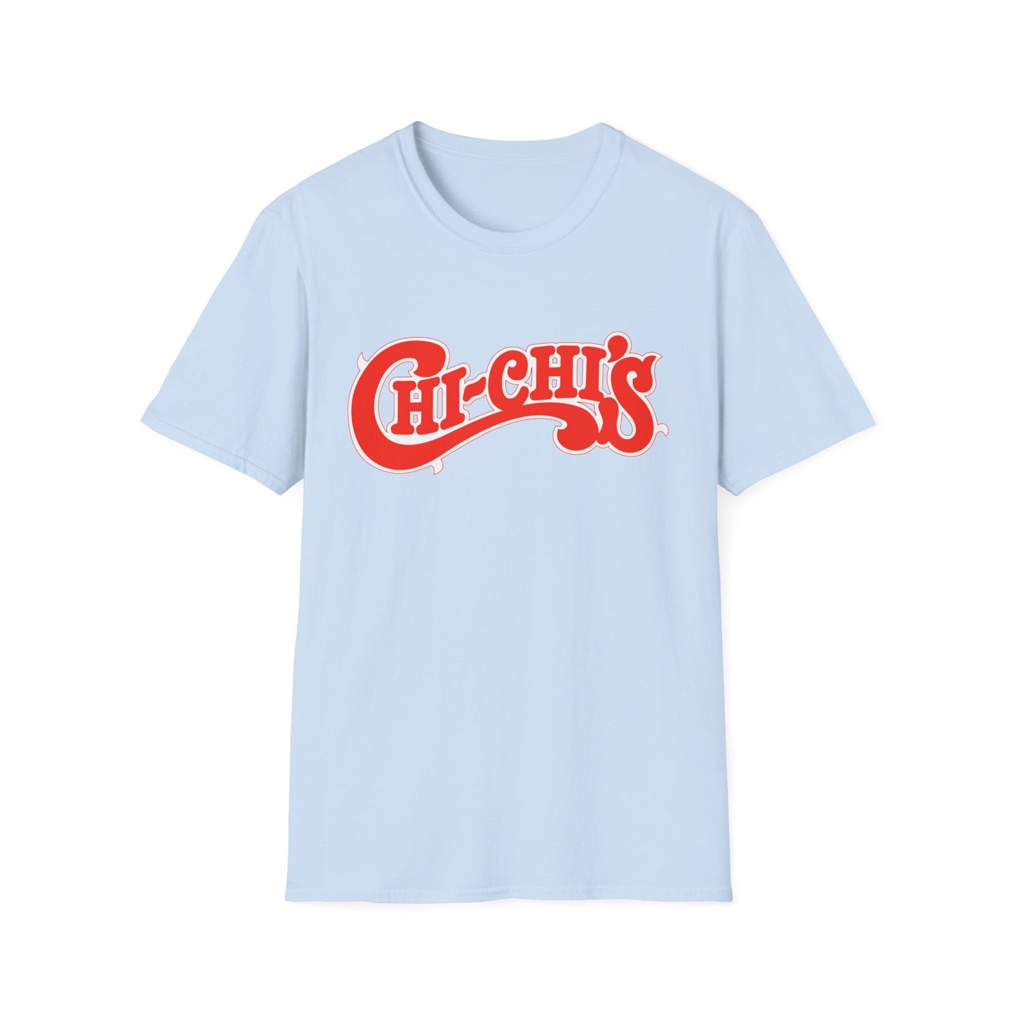 vintage defunct chi chi's fast food logo tshirt