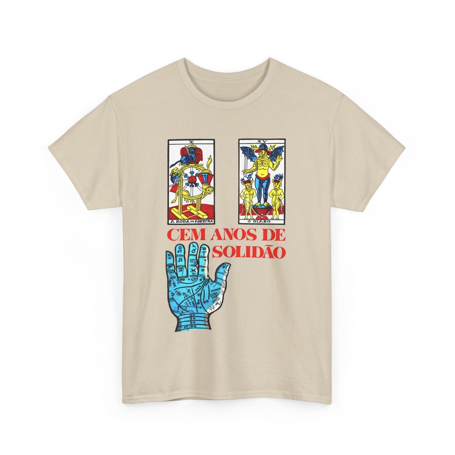 1980s book cover for one hundred years of solitude by gabriel garcía márquez tshirt