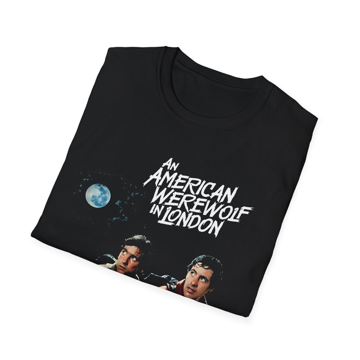 1981 an american werewolf in london movie poster tshirt