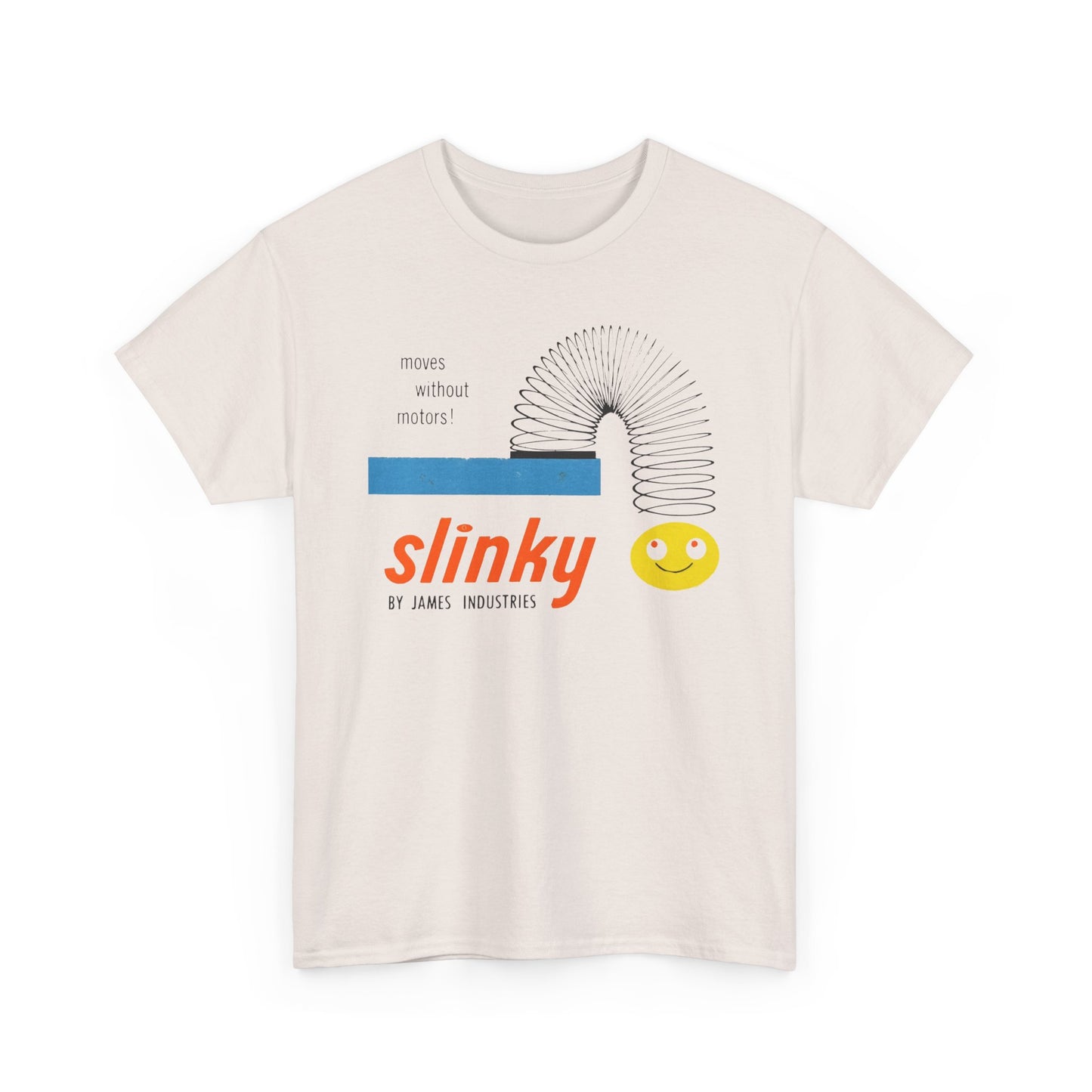 slinky 1960s vintage packaging tshirt