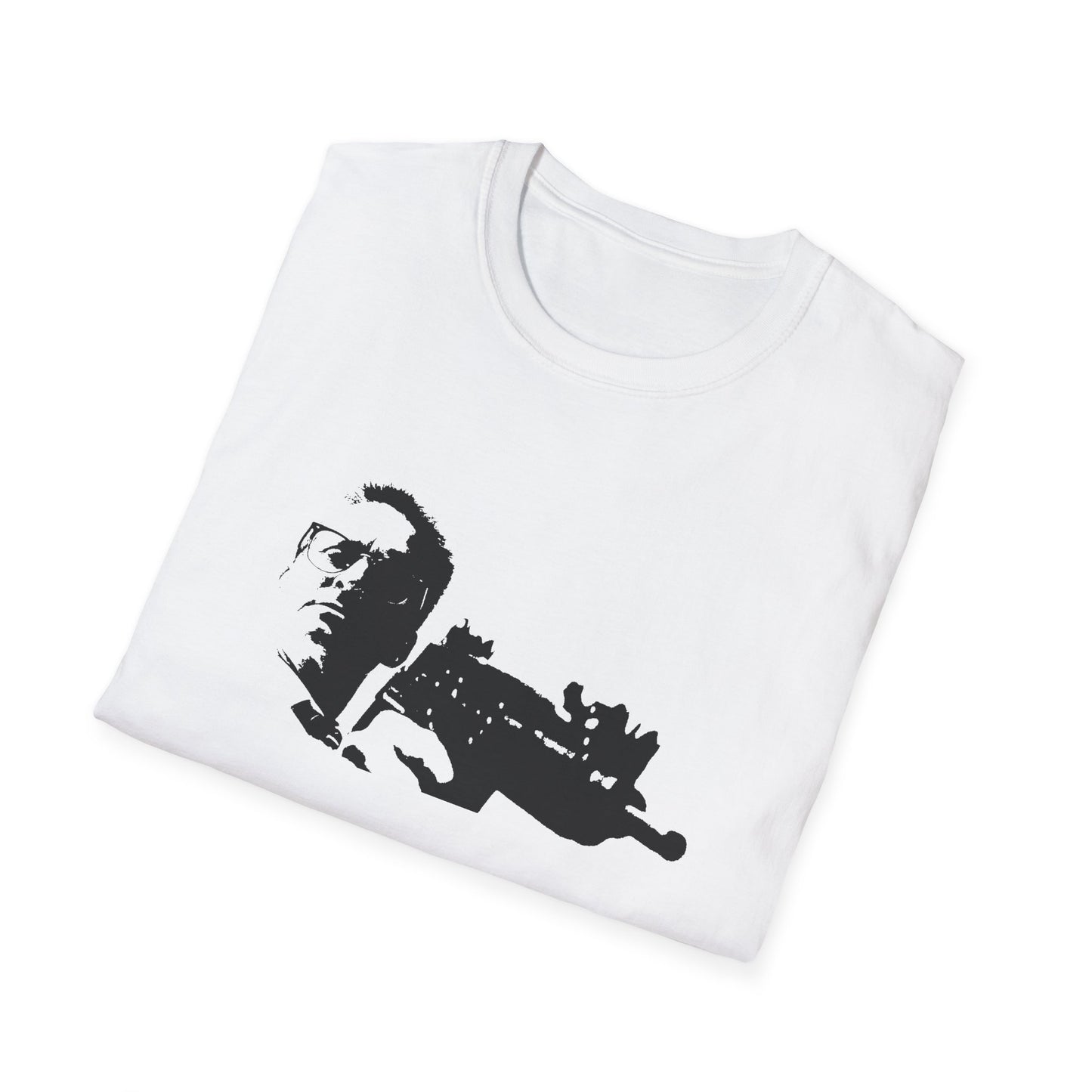 falling down 1993 movie william foster (michael douglas) with a gun stencil tshirt