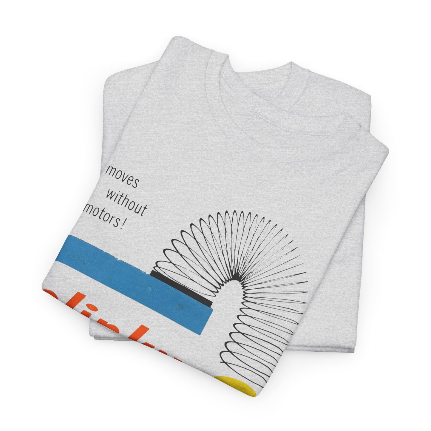 slinky 1960s vintage packaging tshirt