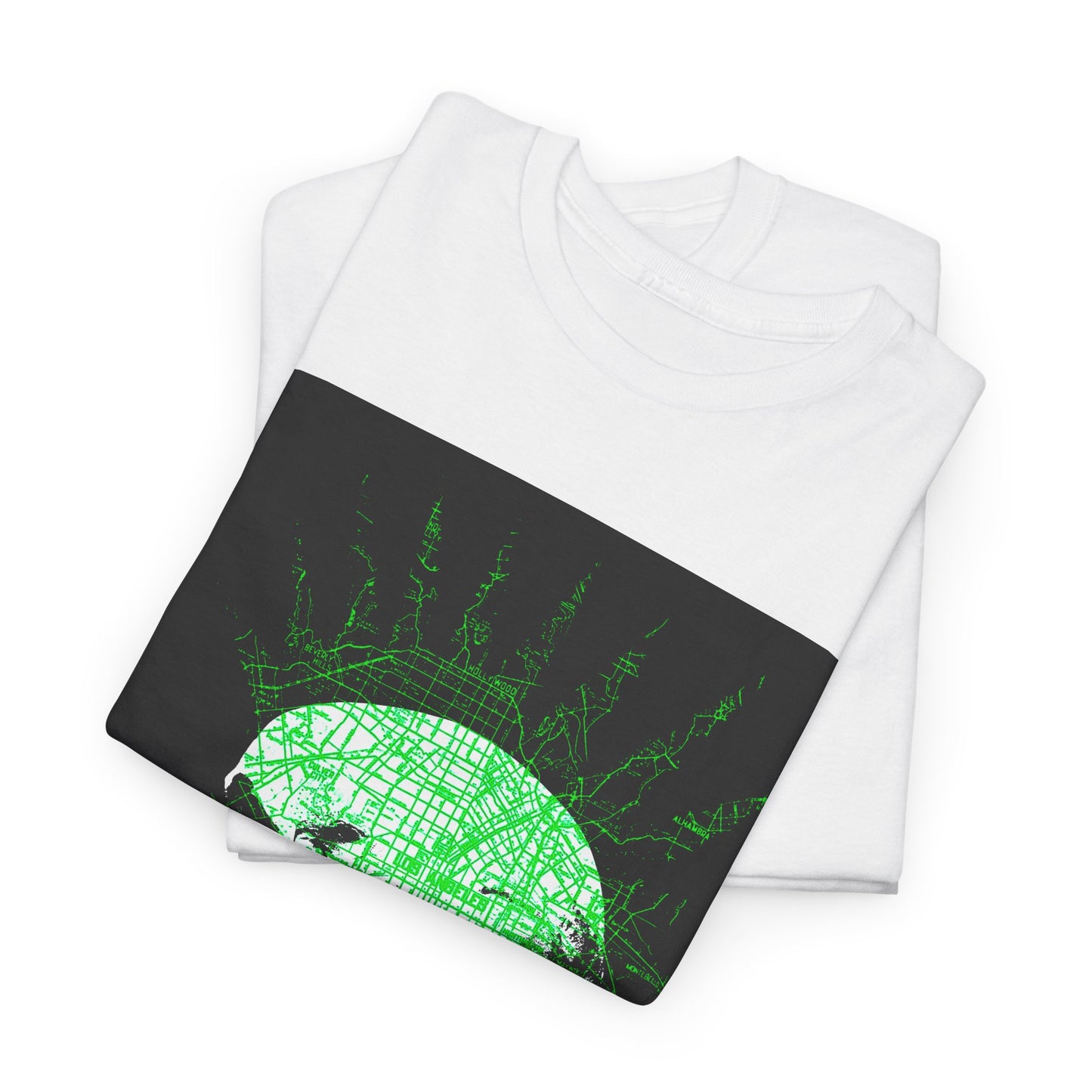repo man skull punk in green tshirt