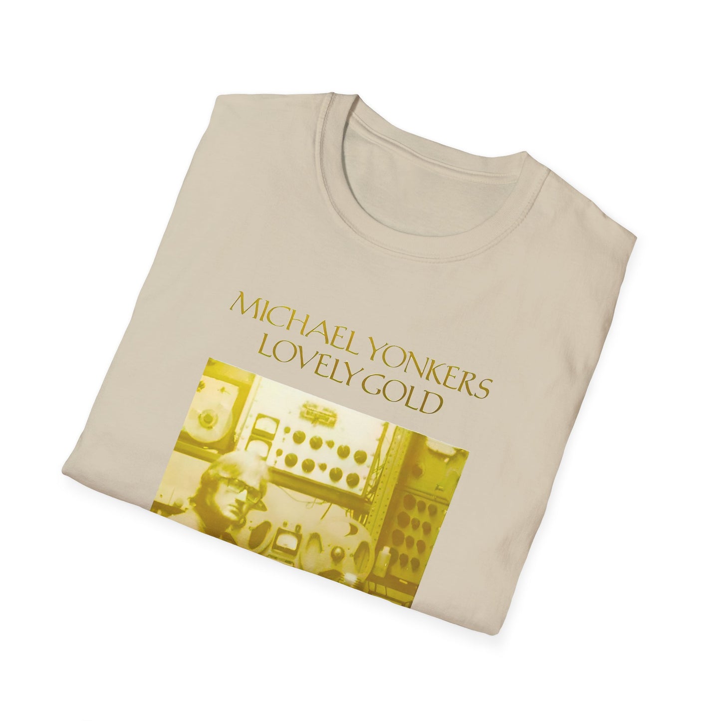 michael yonkers lovely gold album tshirt
