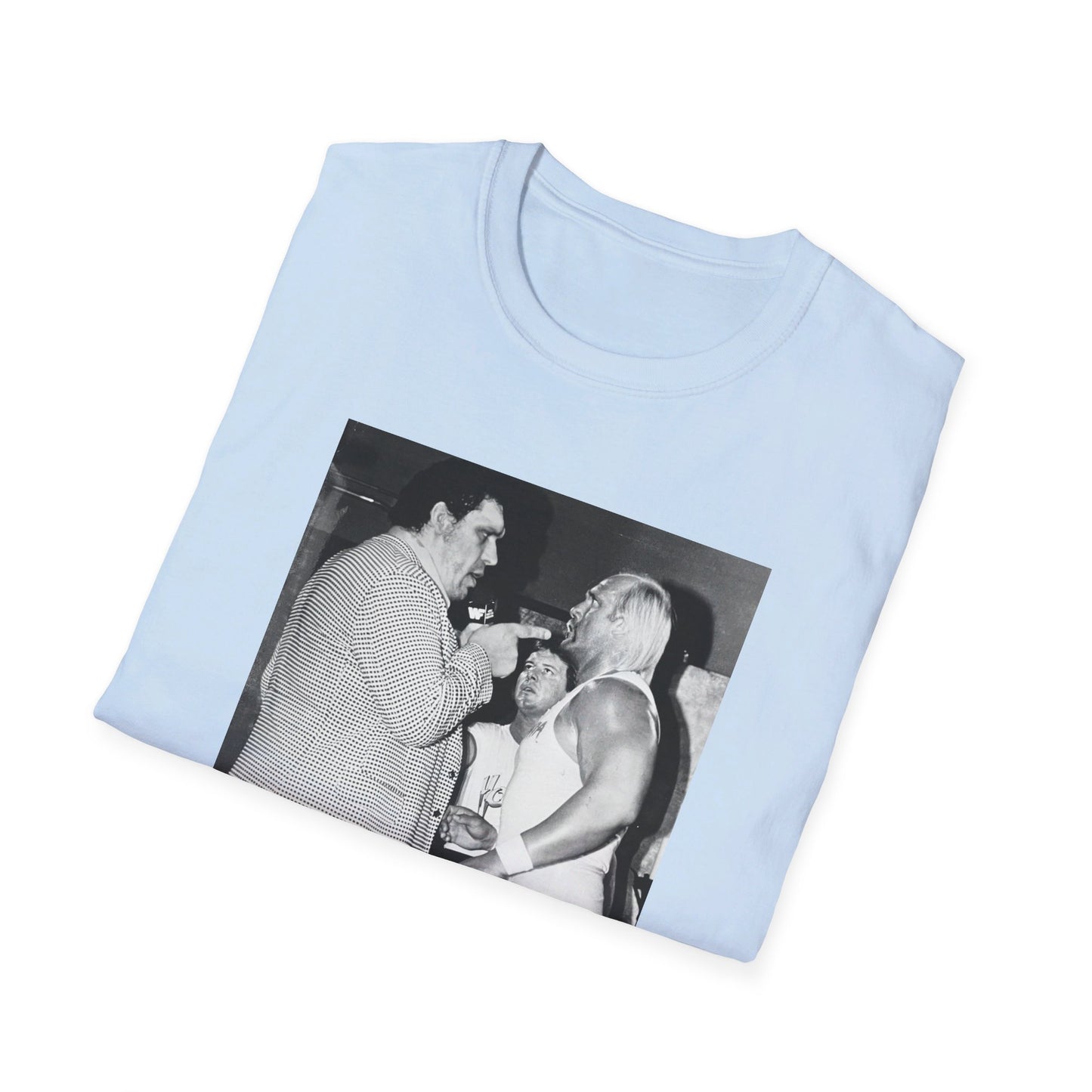 wrestlemania iii hulk v. andre the giant photo tshirt