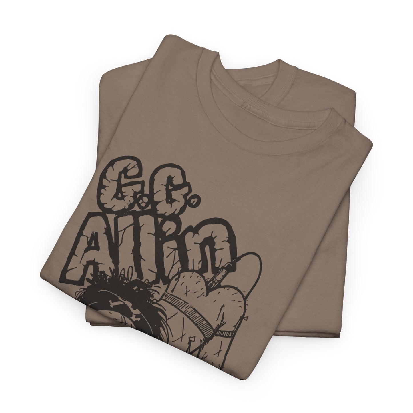 1990s gg allin show poster custom edit tshirt