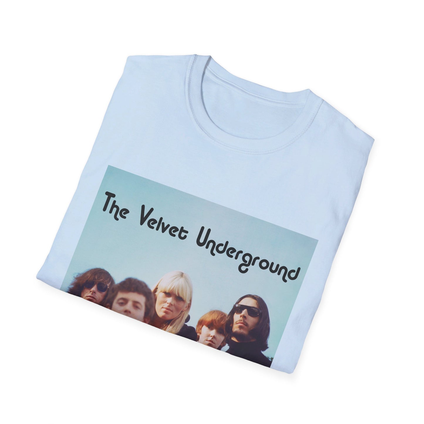 the velvet underground band photo in colour tshirt