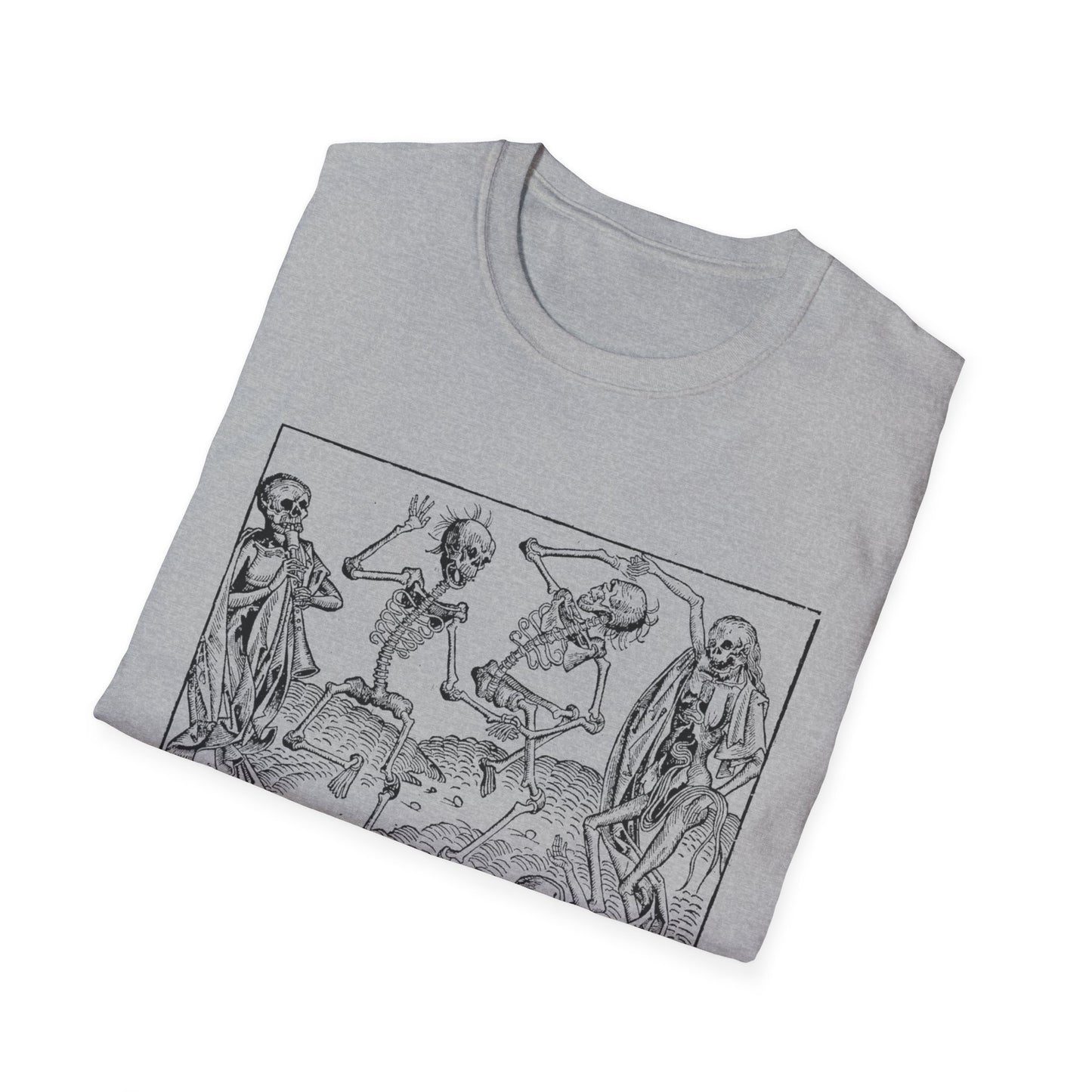 1493 michael wolgemut's dance of death tshirt