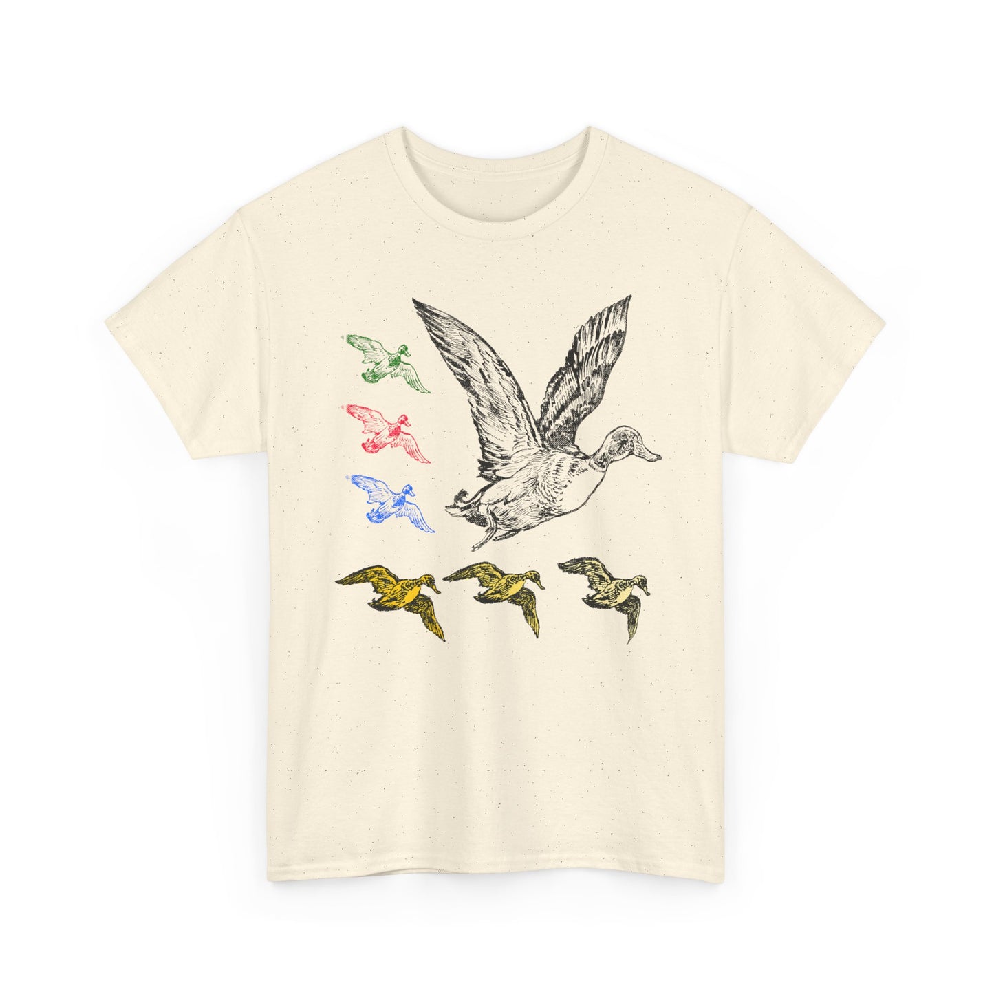 vintage ducks custom graphic tshirt