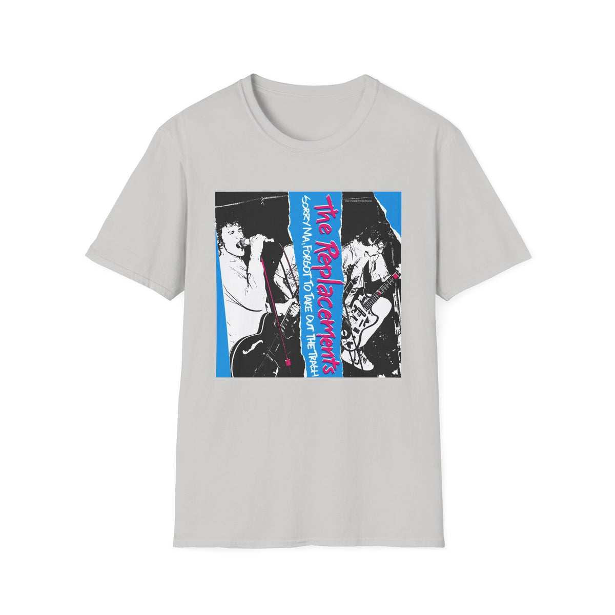 1981 replacements sorry ma, forgot to take out the trash album tshirt