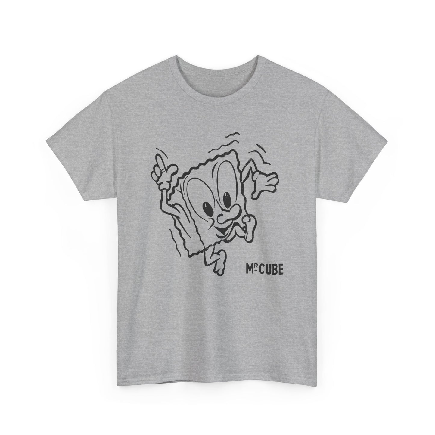 1950s tate & lyle granulated sugar mascot mr cube tshirt