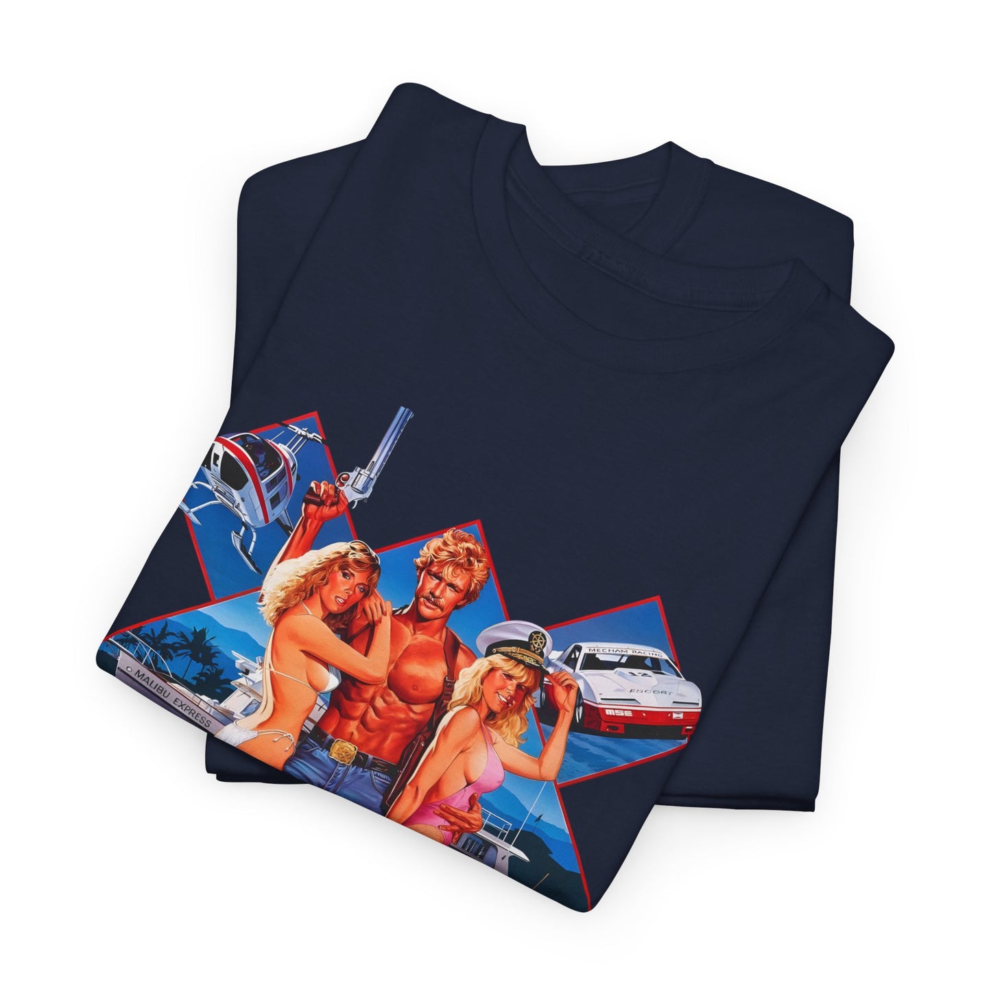1985 malibu express movie poster tshirt