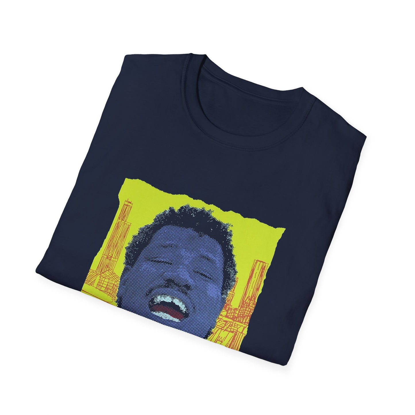 wesley willis 1996 tour poster reproduction tshirt