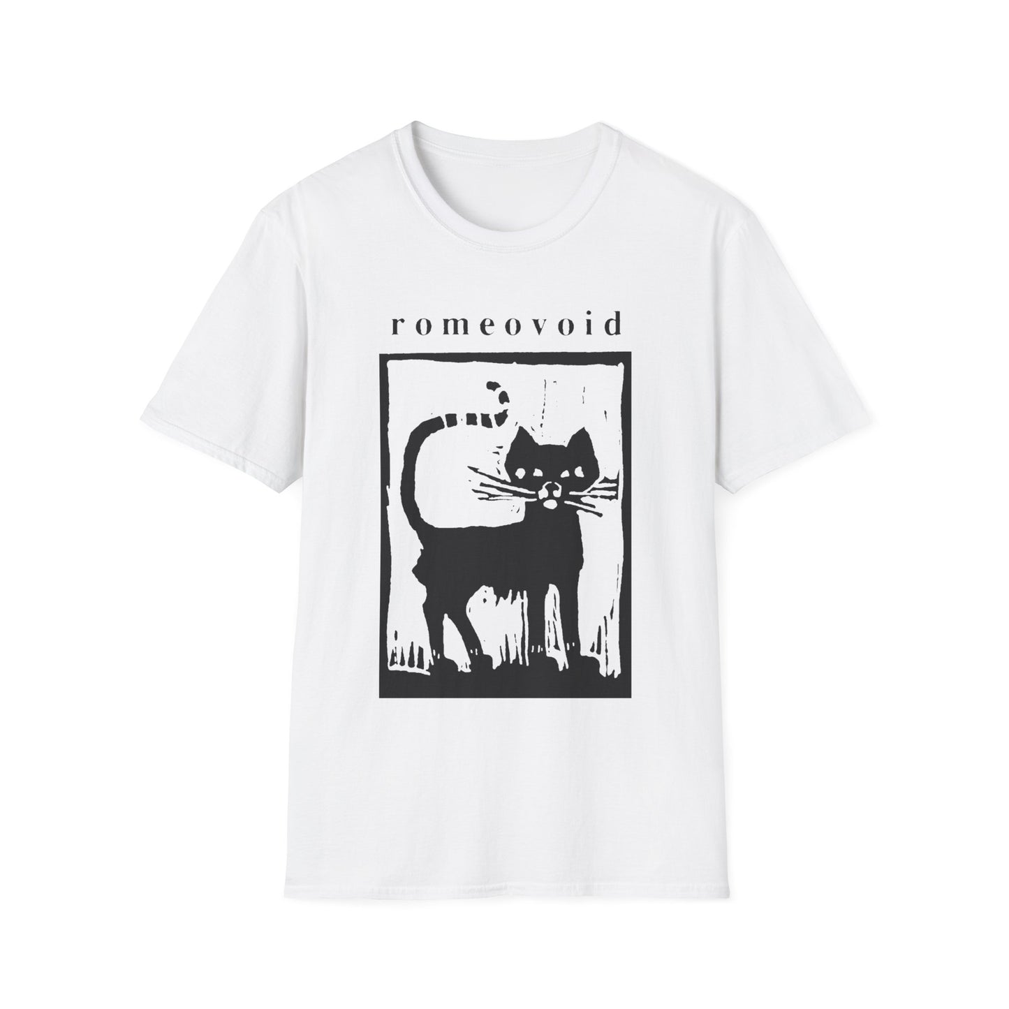 1980s new wave band romeo void cassette cover tshirt