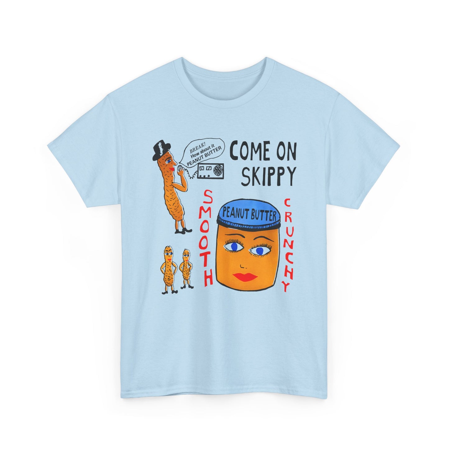 strange peanut butter qsl card custom edit tshirt