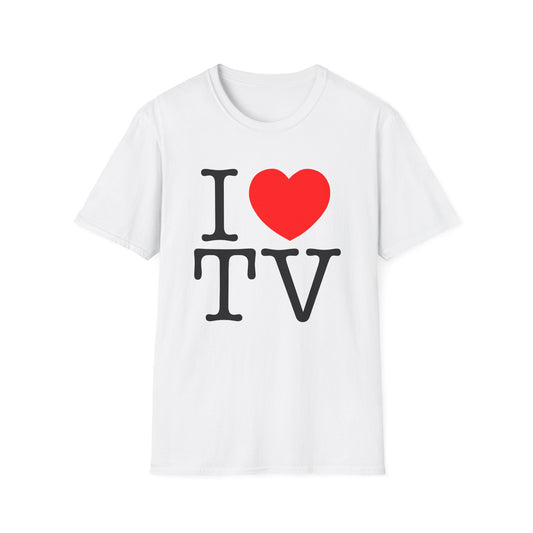 i heart tv tshirt