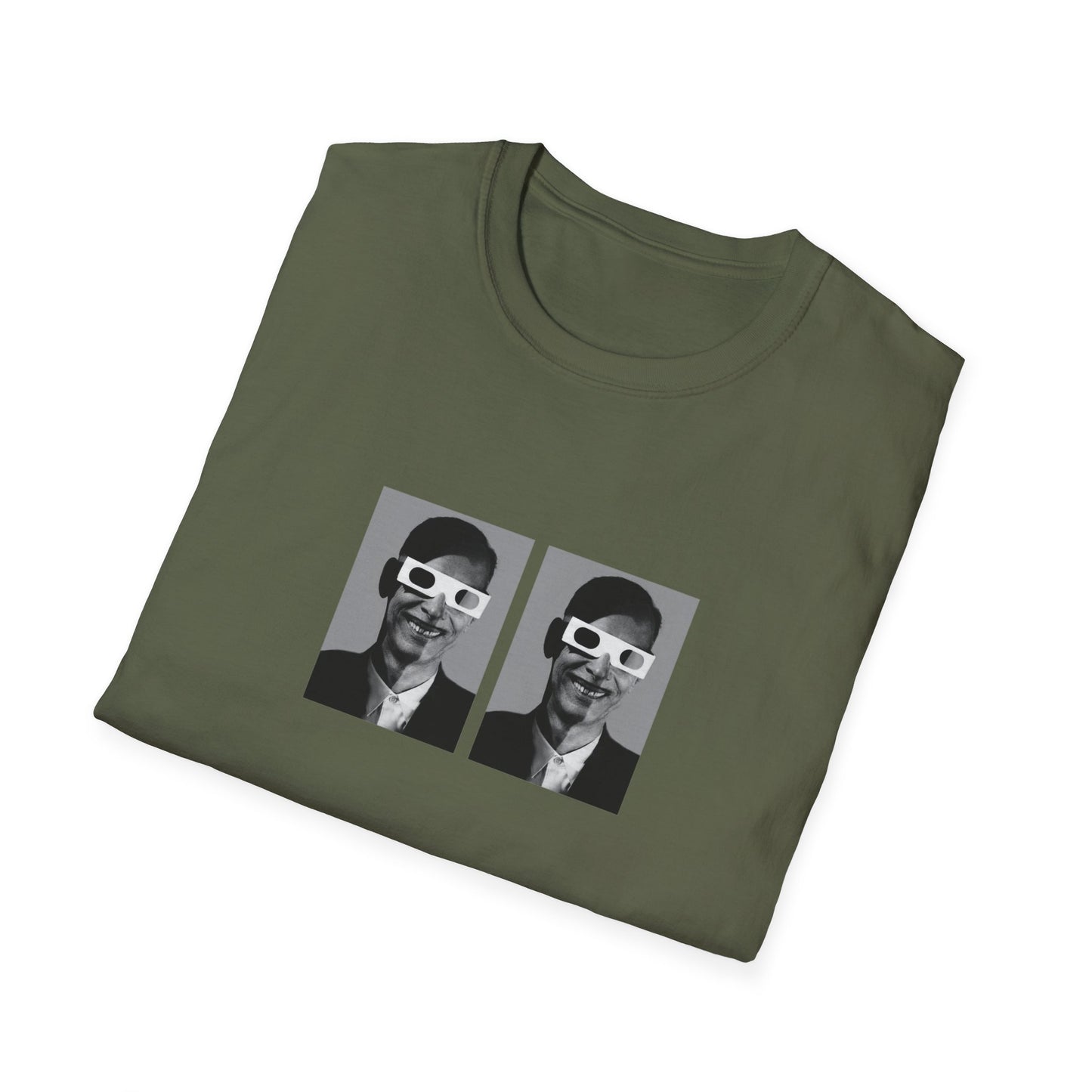 john waters in 3d glasses tshirt