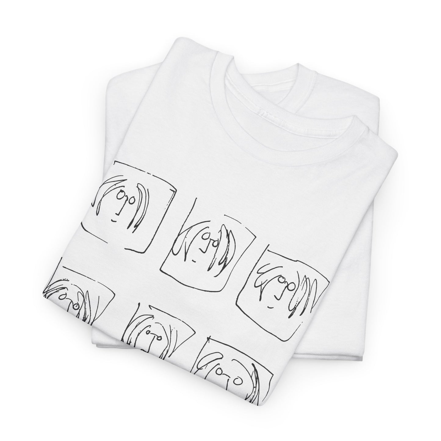 9 john lennons self portrait line drawings by john lennon whatmart edit tshirt