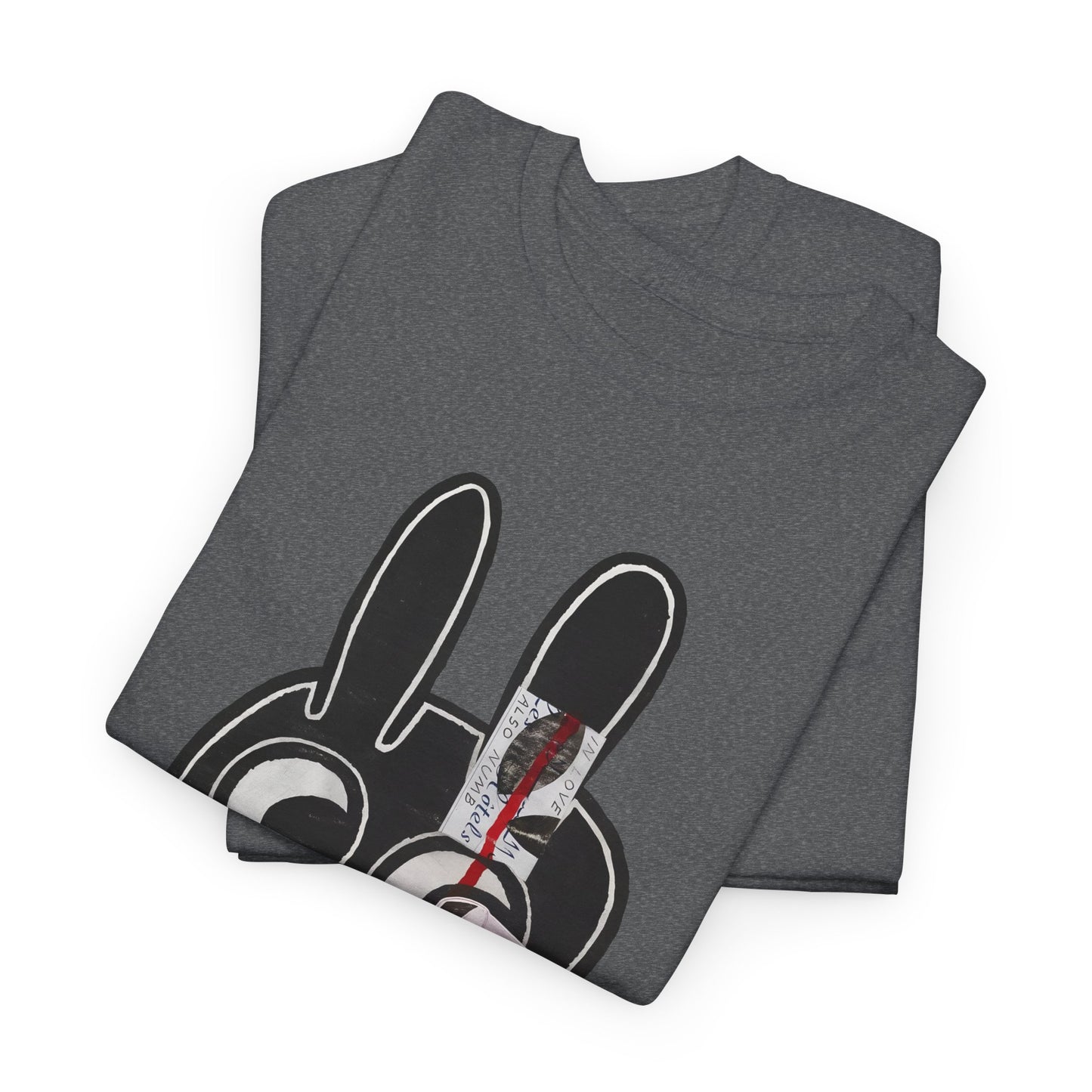 1977 blood by ray johnson reproduction tshirt