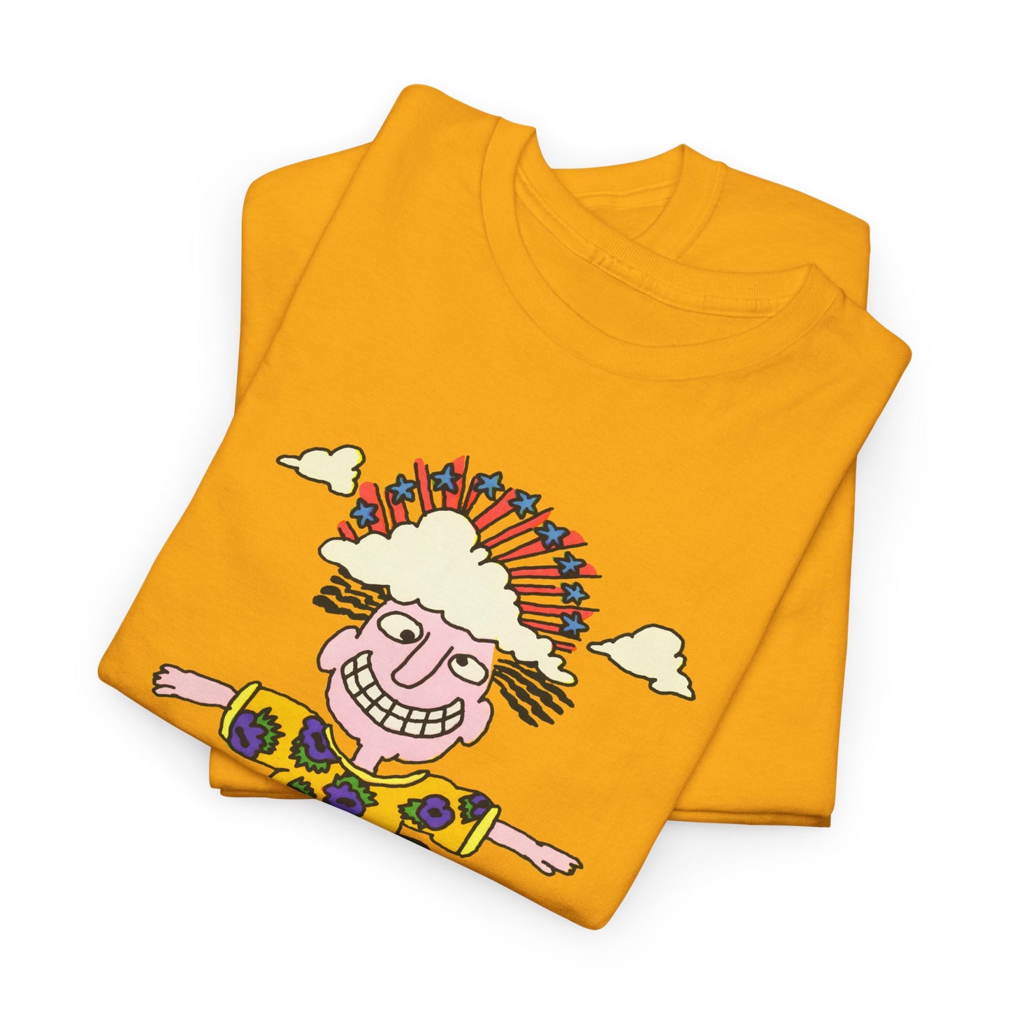 1971 big mother goose nursery rhyme jack blew his mind reproduction tshirt