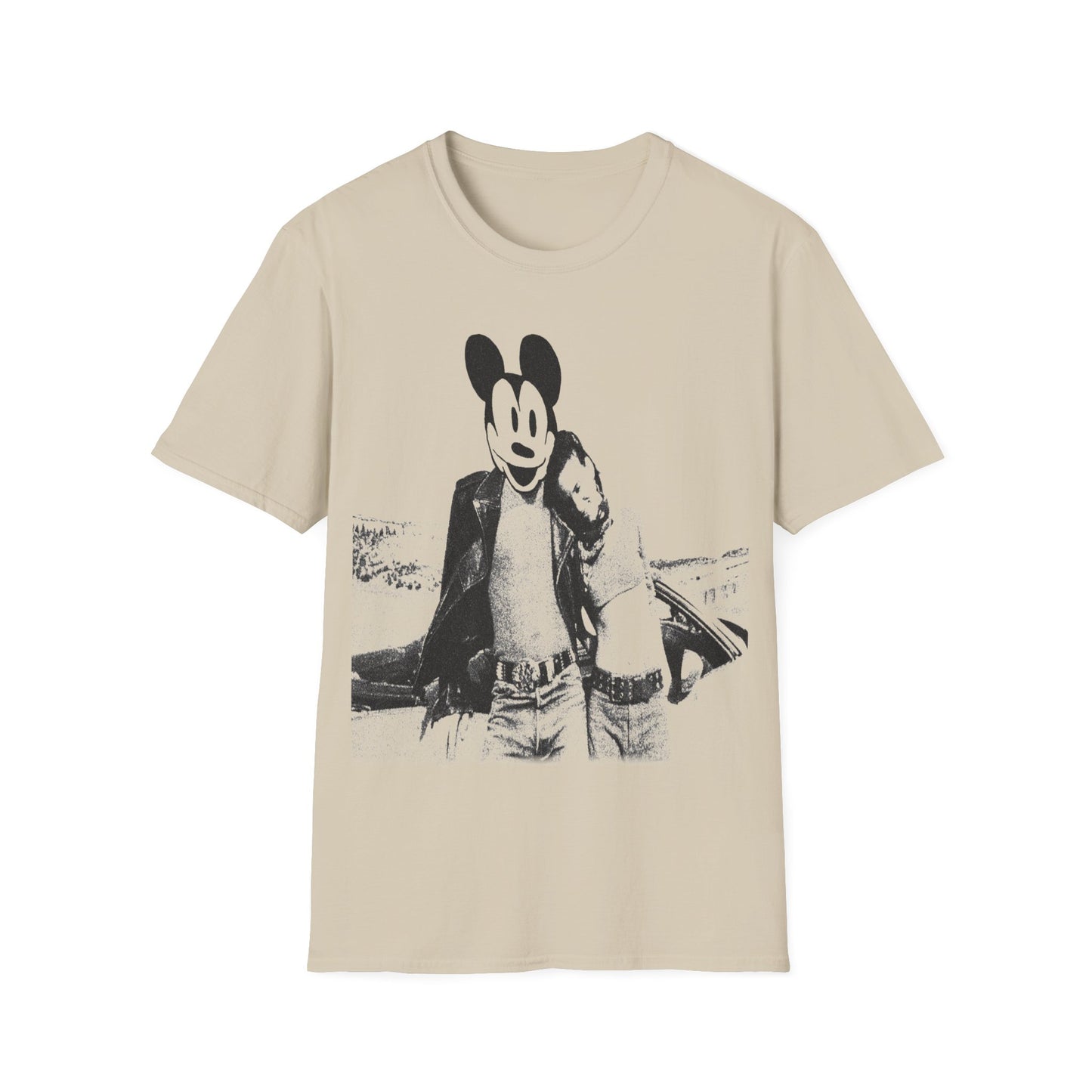 steamboat mickey and mallory knox natural born killers parody weird tshirt
