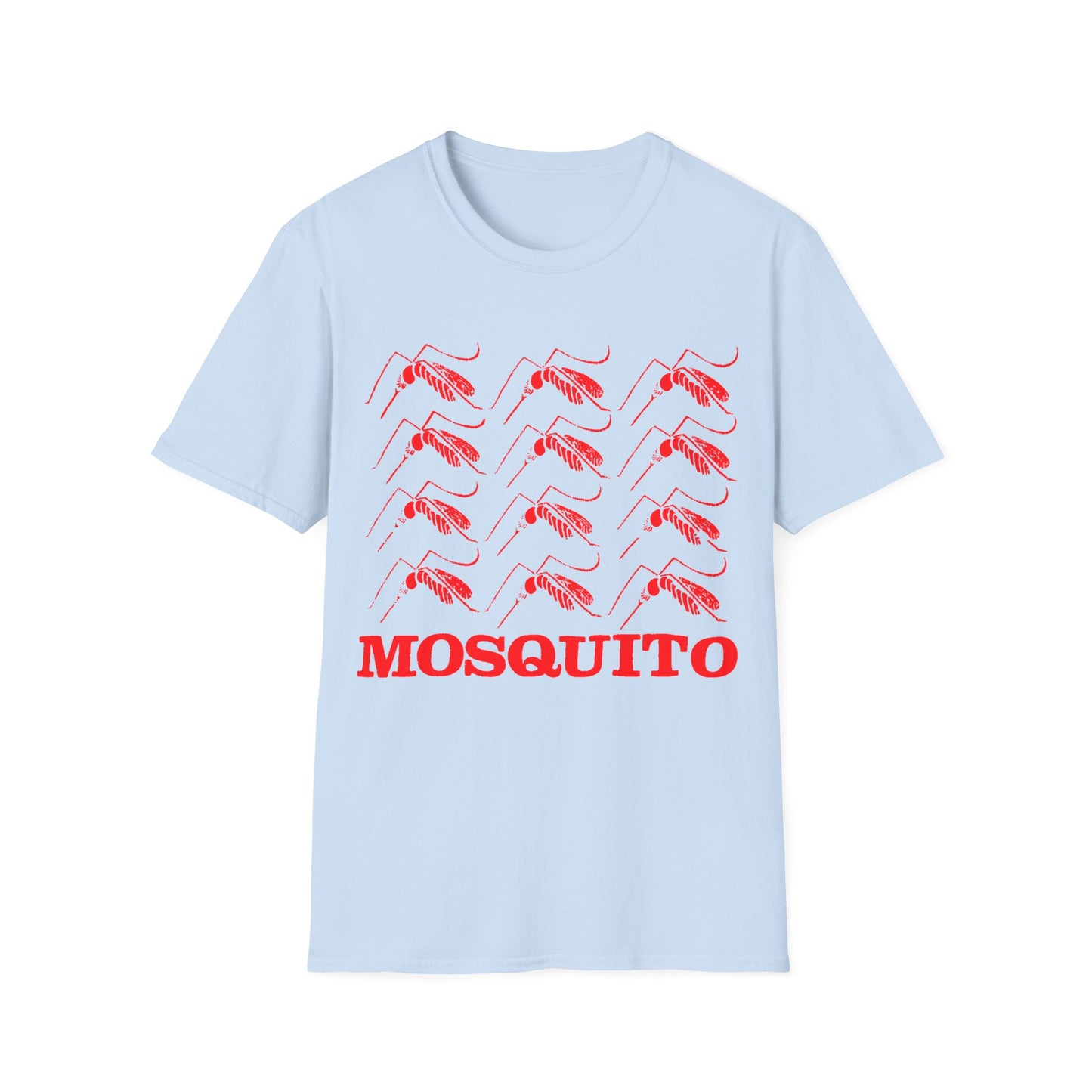 mosquito reproduction red design tshirt