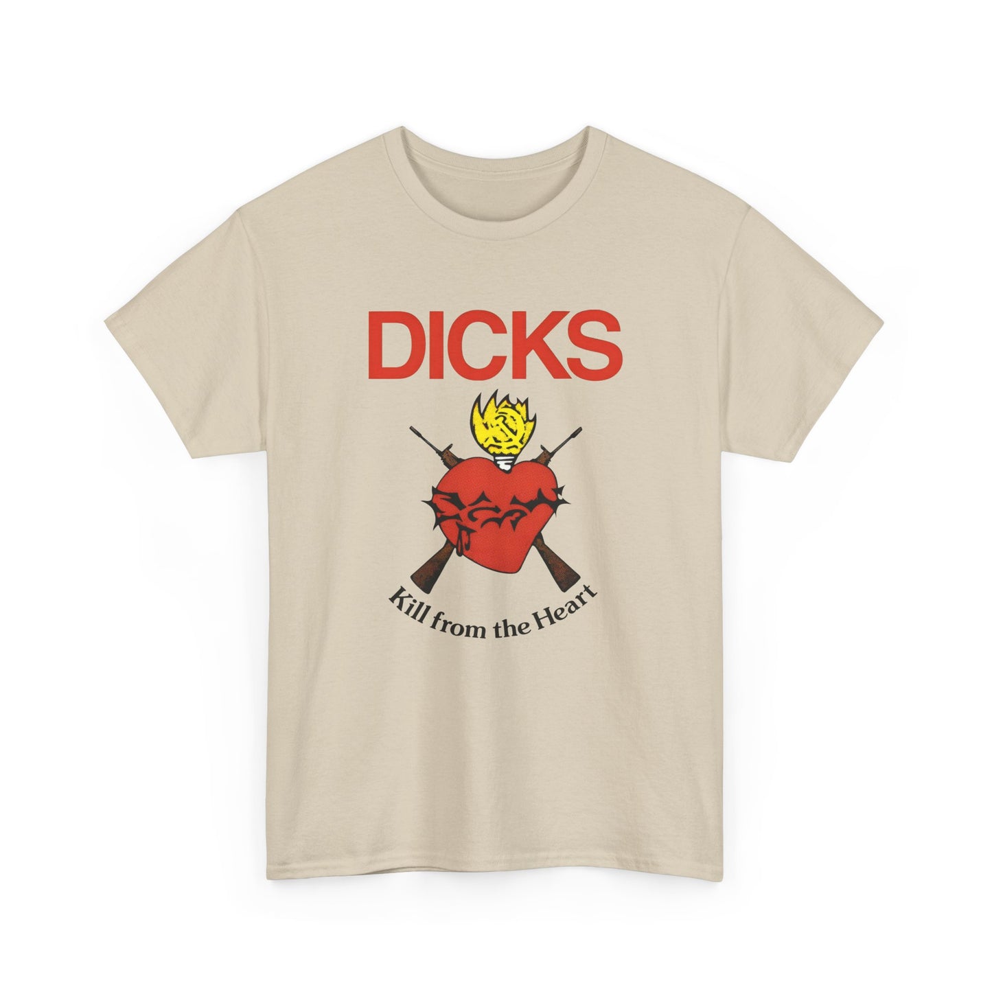 1983 kill from the heart by dicks album cover tshirt