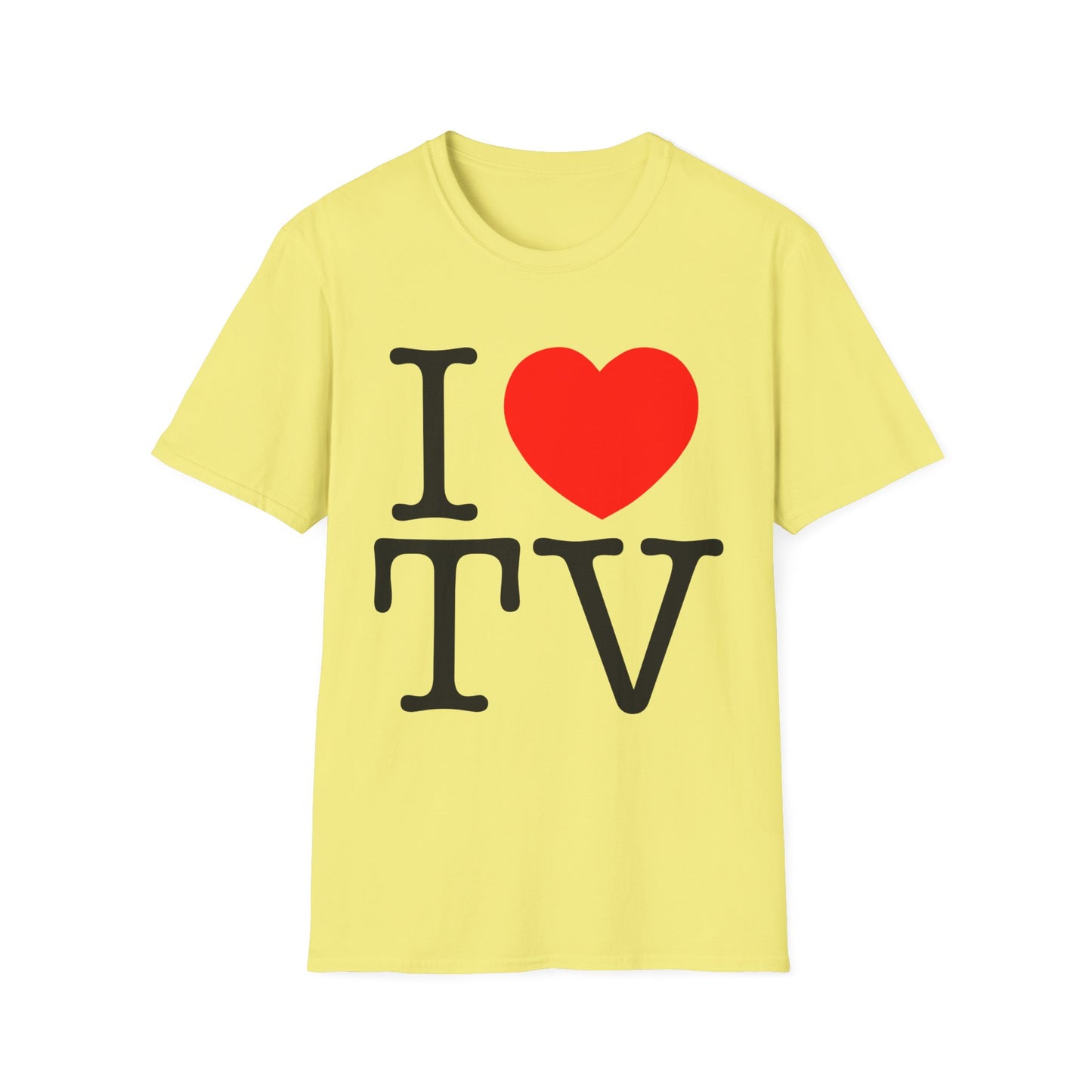 i heart tv tshirt