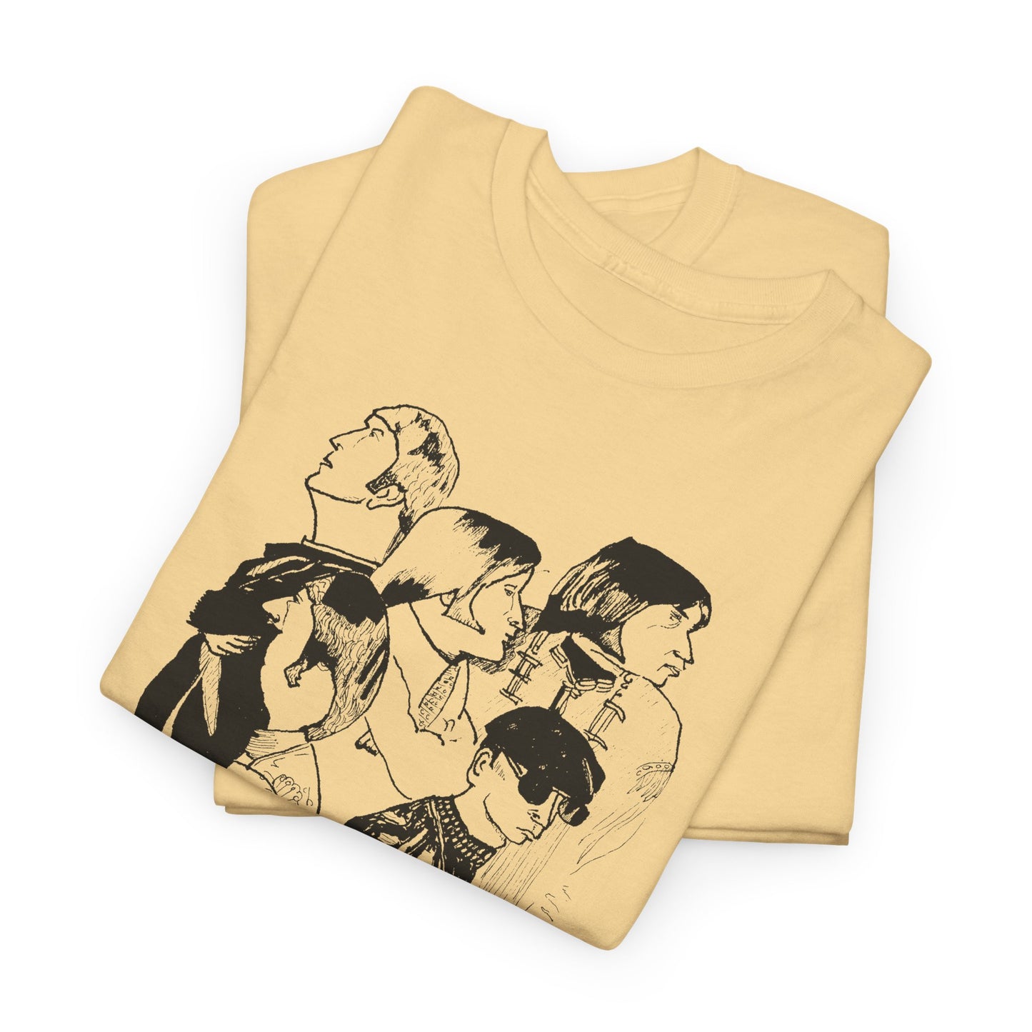 original drawing buffalo springfield fan art tshirt