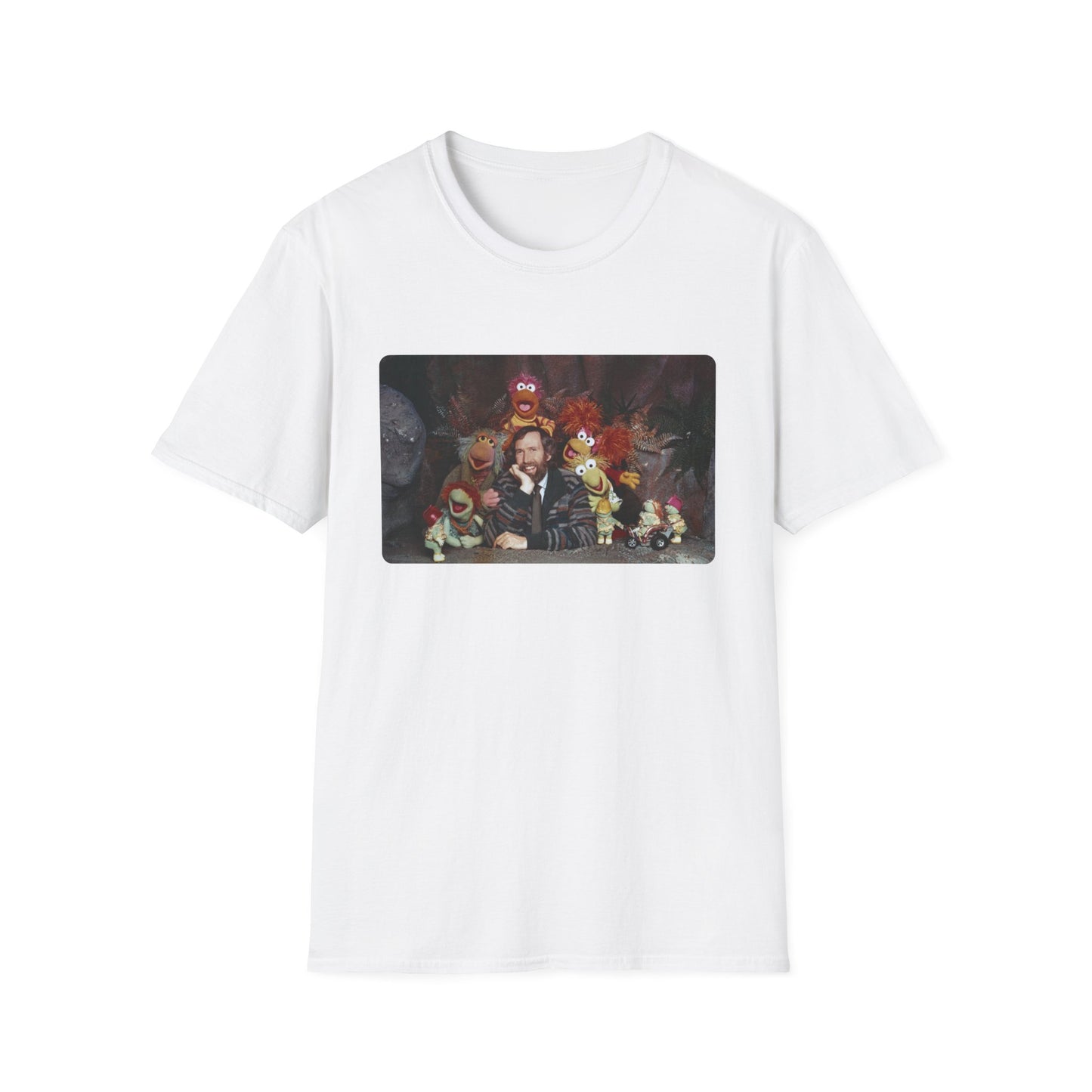 jim henson and the fraggles photo tshirt