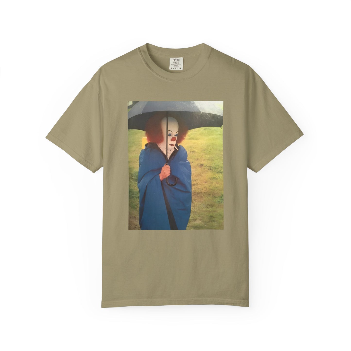 tim curry on it set smoking cigarette tshirt on comfort colors
