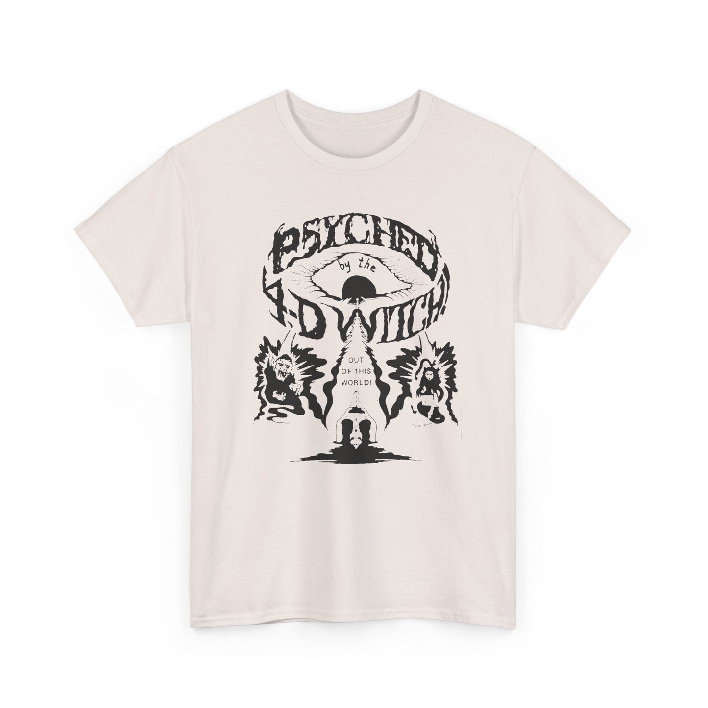 psyched by the 4-D witch 1973 exploitation film tshirt