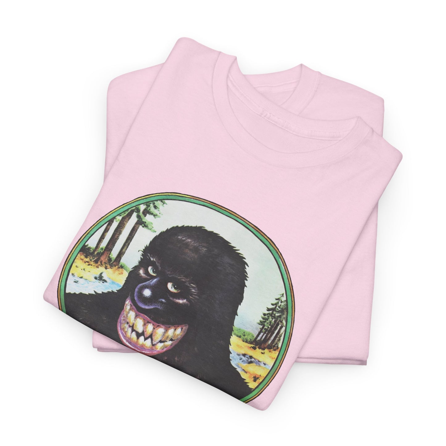 1970s bigfoot vintage graphic custom reproduction tshirt