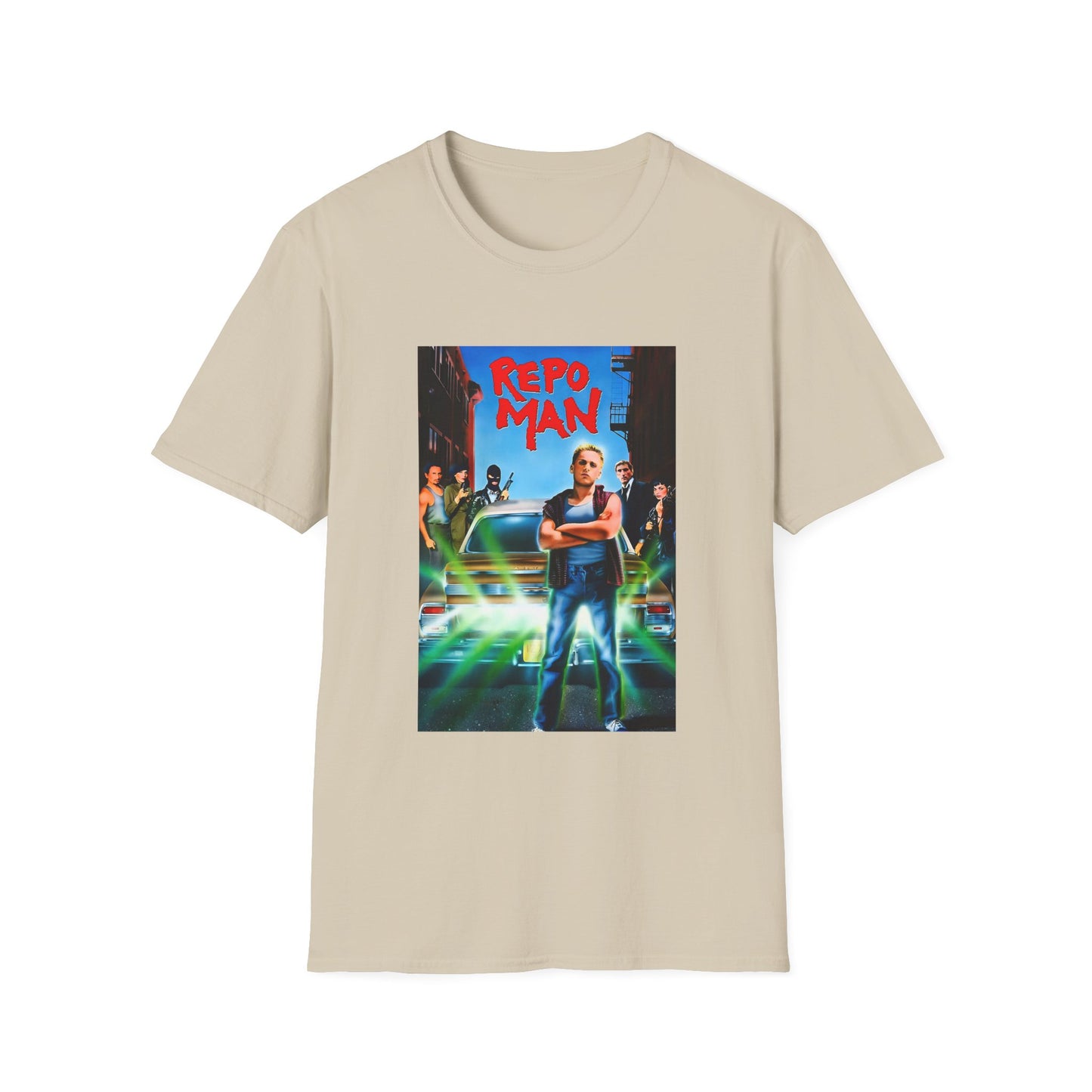 1984 repo man movie poster tshirt