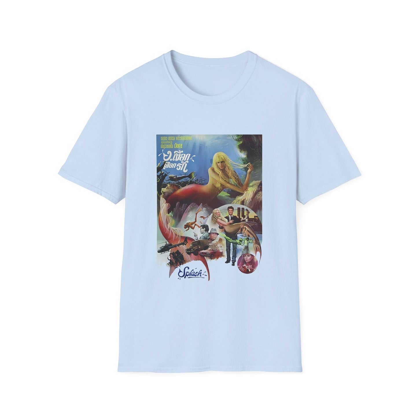 1984 thai splash movie poster tshirt