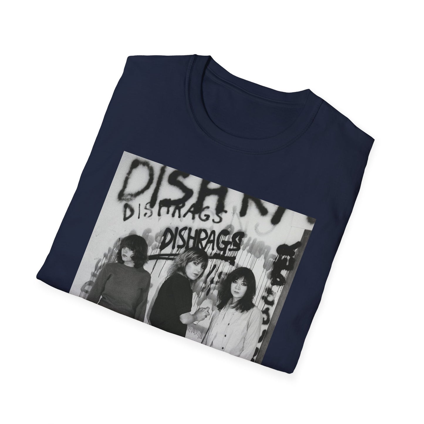 canadian punk band the dishrags photo tshirt