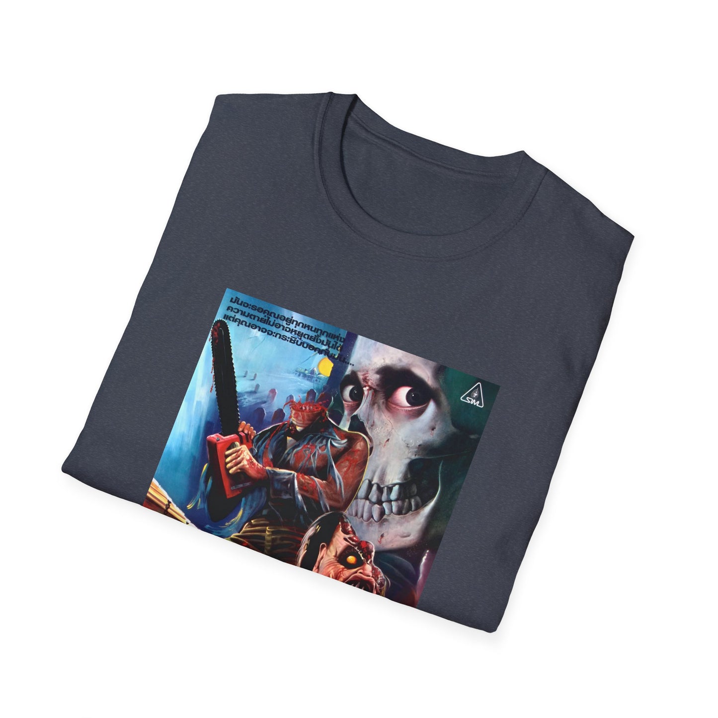 1987 thai movie poster for evil dead 2 tshirt