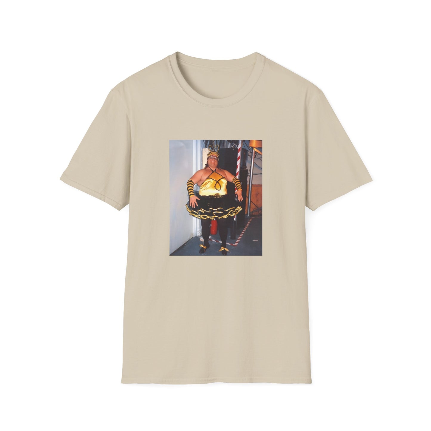 chris farley bumble bee photo tshirt