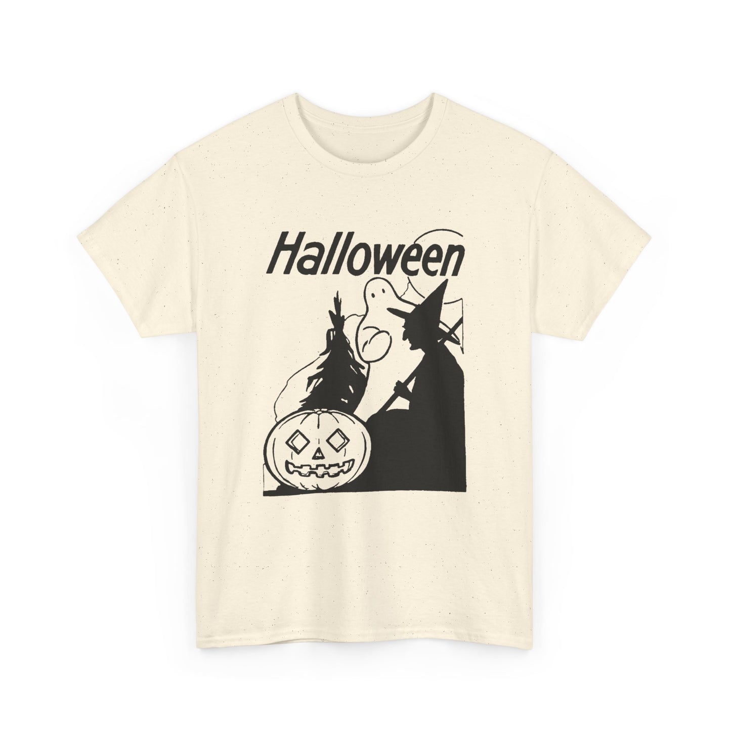 antique halloween graphic reproduction tshirt