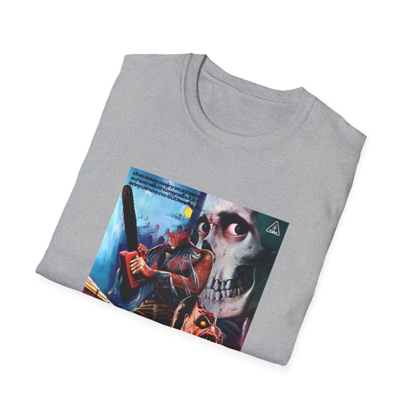 1987 thai movie poster for evil dead 2 tshirt