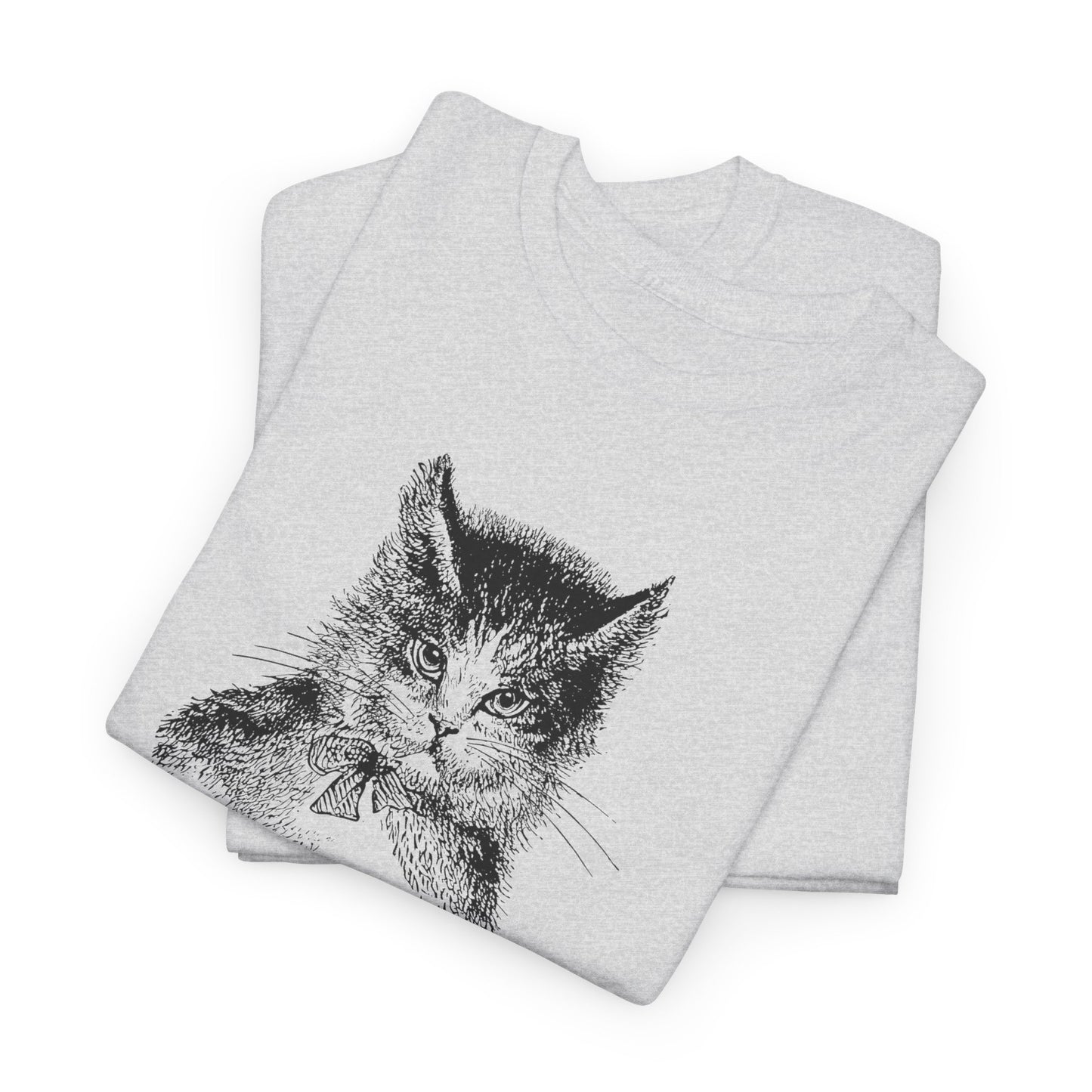 1879 letters from a cat by helen hunt jackson your affectionate pussy cat drawing by addie ledyard reproduction tshirt