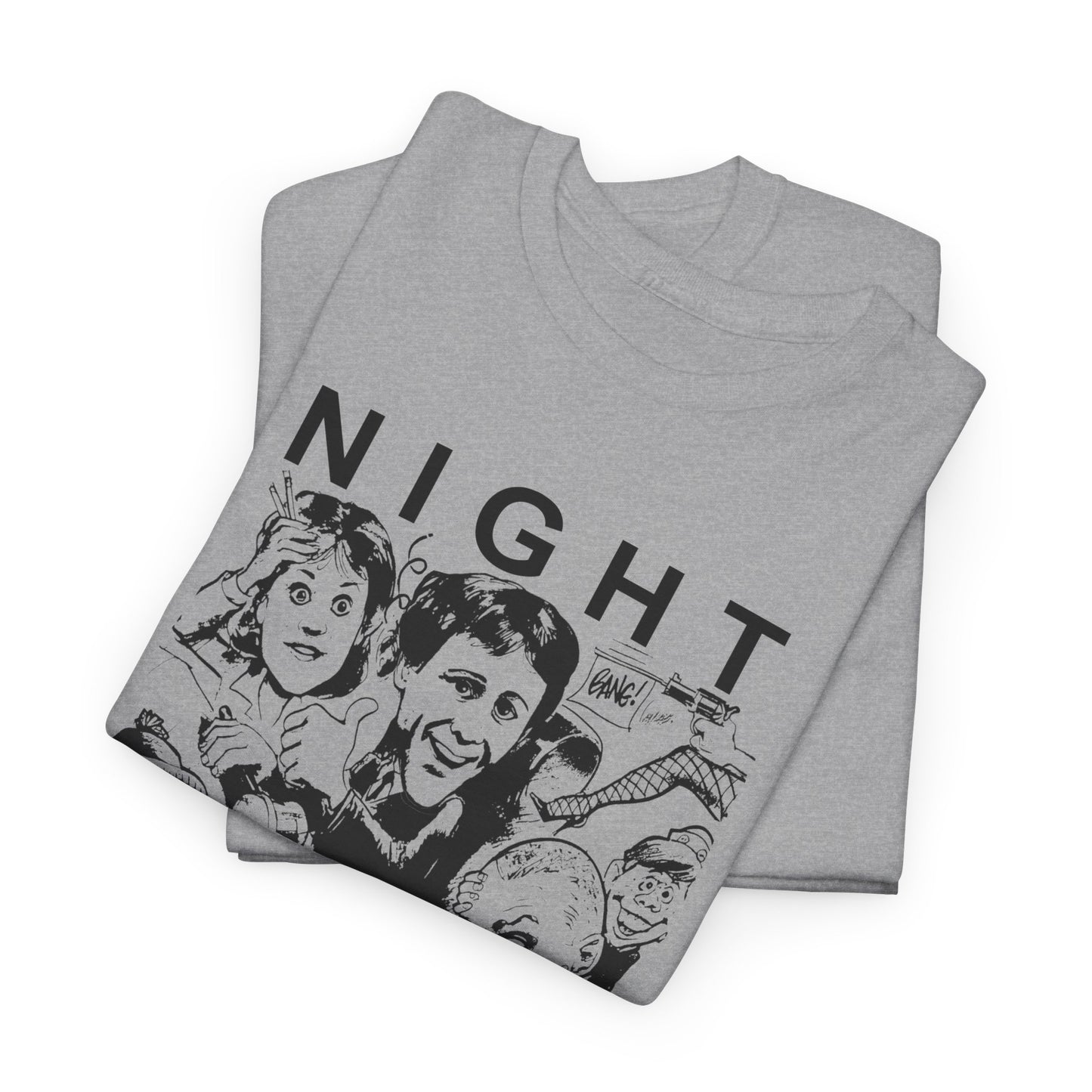 night court tv show newspaper art custom edit tshirt