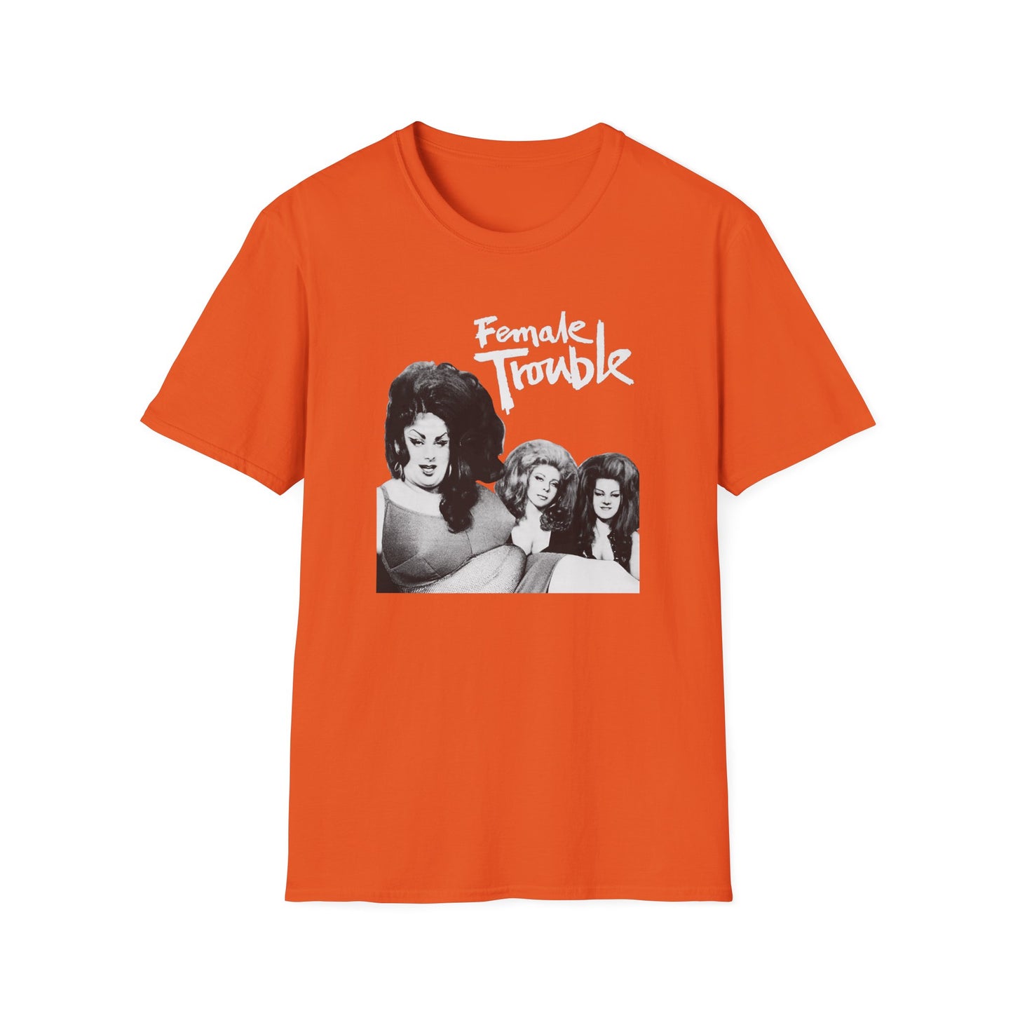 1974 comedy crime movie by john waters female trouble movie poster tshirt